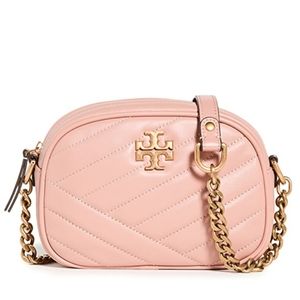 Pink quilted Tory Burch bag